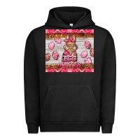 Pigment Black easter pink camouflage egg hunter  bunny Urban Hoodie - BarkalooDesign