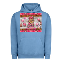 Pigment Pebble Blue easter pink camouflage egg hunter  bunny Urban Hoodie - BarkalooDesign