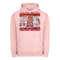 Pigment Salmon easter pink camouflage egg hunter  bunny Urban Hoodie - BarkalooDesign