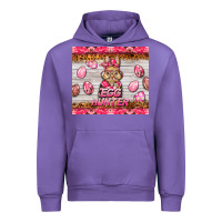 Tulip easter pink camouflage egg hunter  bunny Urban Hoodie - BarkalooDesign