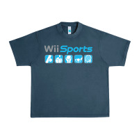 Midnight Navy wii sports essential Urban Heavy Tee - lanVoArt