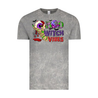 Cloud Rock Bad witch vibes Vintage Tee - NancyCooperArtShop