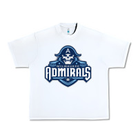 White milwaukee admirals Urban Heavy Tee - lanVoArt