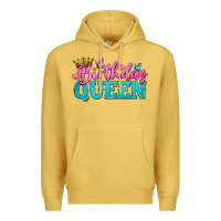 Antique Gold birthday queen Premium Hoodie - BundleAndBundleShop