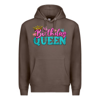Coffee birthday queen Premium Hoodie - BundleAndBundleShop