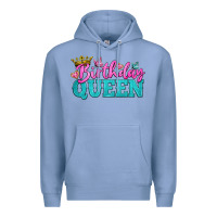 Colony Blue birthday queen Premium Hoodie - BundleAndBundleShop