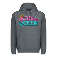 Rock birthday queen Premium Hoodie - BundleAndBundleShop