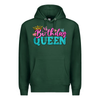 Sports Green birthday queen Premium Hoodie - BundleAndBundleShop