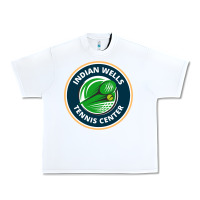 White indian wells tennis center Urban Heavy Tee - lanVoArt
