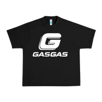 Black gasgas motorcycle Urban Heavy Tee - lanVoArt