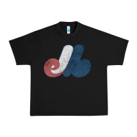 Black montreal expos Urban Heavy Tee - lanVoArt