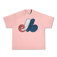 Salmon montreal expos Urban Heavy Tee - lanVoArt