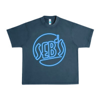 Midnight Navy seb's   la la land Urban Heavy Tee - lanVoArt