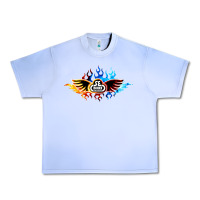 Grape Ice se bikes bmx bicycle on fire sport blue red Urban Heavy Tee - lanVoArt