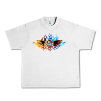 Se Bikes Bmx Bicycle On Fire Sport Blue Red Urban Heavy Tee | Teevron