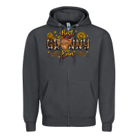 Smoke best granny ever western theme Zipper Hoodie - CowhideDigitalArt