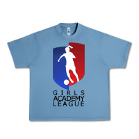 Pebble Blue girls academy league Urban Heavy Tee - lanVoArt