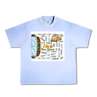 Grape Ice i'm a bus driver school bus Urban Heavy Tee - TumblerDesignByShophia
