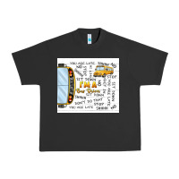 Pigment Black i'm a bus driver school bus Urban Heavy Tee - TumblerDesignByShophia