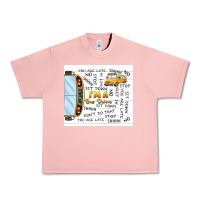 Salmon i'm a bus driver school bus Urban Heavy Tee - TumblerDesignByShophia