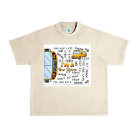 Sandshell i'm a bus driver school bus Urban Heavy Tee - TumblerDesignByShophia