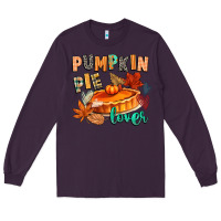Plum pumpkin pie lover Long Sleeve Tee - CowGirlArtShop