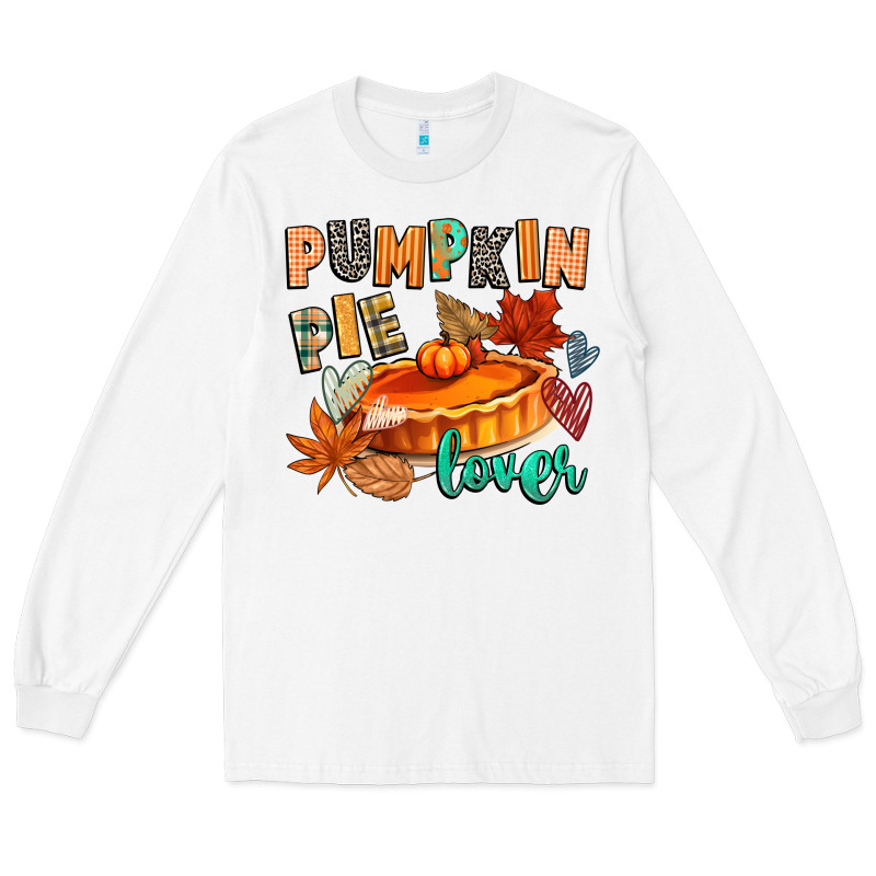 Pumpkin Pie Lover Long Sleeve Tee by CowGirlArtShop | Teevron