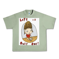 Oil Green life is only one Urban Heavy Tee - lanVoArt