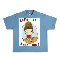 Pebble Blue life is only one Urban Heavy Tee - lanVoArt