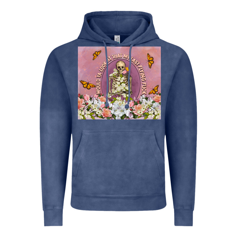 My Last Flying Fuck Vintage Hoodie by TumblerDesignByShophia | Teevron