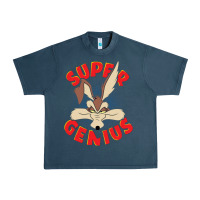 Midnight Navy coyote super genius  1 Urban Heavy Tee - lanVoArt