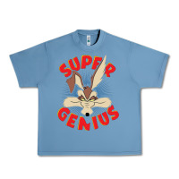 Pebble Blue coyote super genius  1 Urban Heavy Tee - lanVoArt