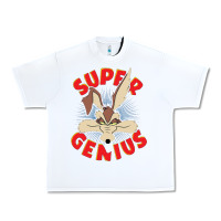 White coyote super genius  1 Urban Heavy Tee - lanVoArt