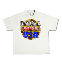 Pistachio small town usa Urban Heavy Tee - JahusDesignShop
