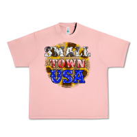 Salmon small town usa Urban Heavy Tee - JahusDesignShop