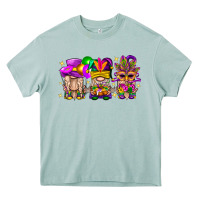Arona Mardi Gras Gnomies Cakes Flowers And Balloon Heavy Core Tee - BundleAndBundleShop