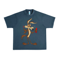 Midnight Navy danger coyote's hole Urban Heavy Tee - lanVoArt