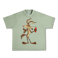 Oil Green danger coyote's hole Urban Heavy Tee - lanVoArt