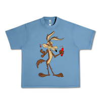 Pebble Blue danger coyote's hole Urban Heavy Tee - lanVoArt