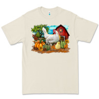 Bone Fall Chicken Premium Tee - LillyAllenDesigns