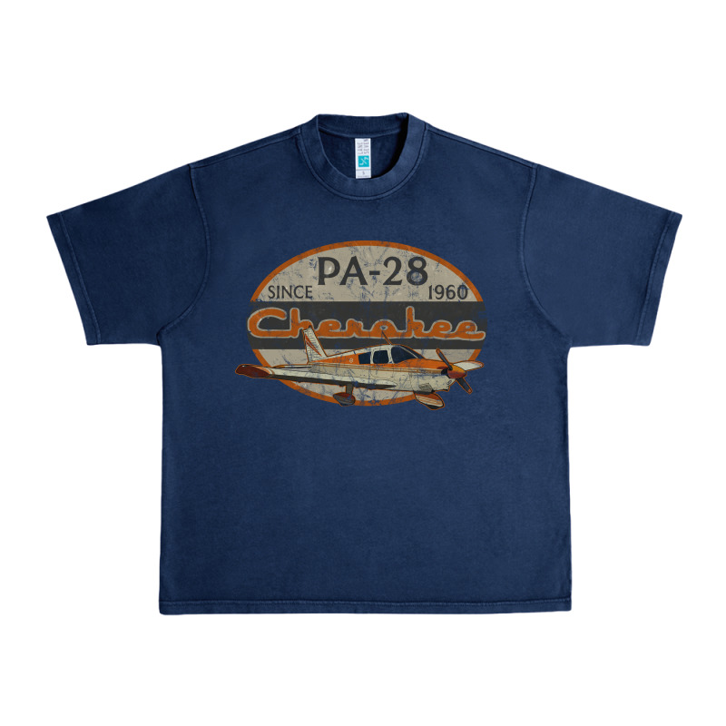 Piper Cherokee Pa 28 Retro Vintage Design Urban Heavy Tee by lanVoArt | Teevron