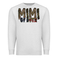 Oatmeal Heather mimi of both Premium Sweatshirt - RacoonDesign