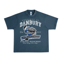 Midnight Navy property of danbury trashers Urban Heavy Tee - lanVoArt