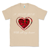Mushroom I love you with all my heart Classic Tee - Bettercallsaul