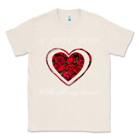 Natural I love you with all my heart Classic Tee - Bettercallsaul
