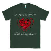 Sports Green I love you with all my heart Classic Tee - Bettercallsaul