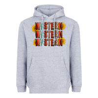 Heather Grey western sunflower Heavyweight Hoodie - RacoonDesign