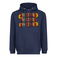 Navy western sunflower Heavyweight Hoodie - RacoonDesign