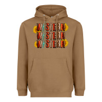 Toasted Coconut western sunflower Heavyweight Hoodie - RacoonDesign