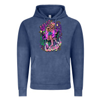 Vintage Denim Space cowgirl Vintage Hoodie - HowdyJamesFarm